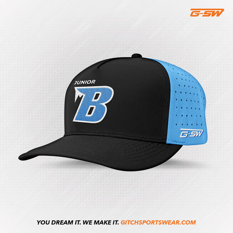 Junior B Custom Embroidered Perforated Cap 