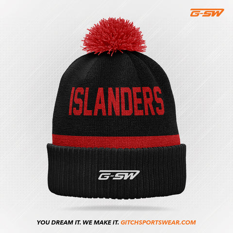 Gananoque Islanders custom embroidered toque