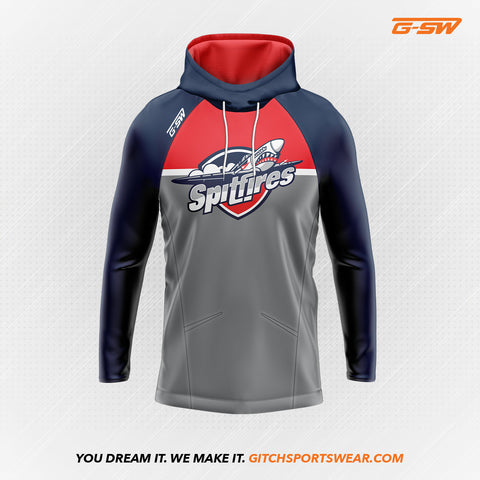 Spitfires Hockey High-Performance Sublimated Hoodie