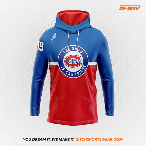 Toronto Jr. Canadiens High-Performance Sublimated Hoodie