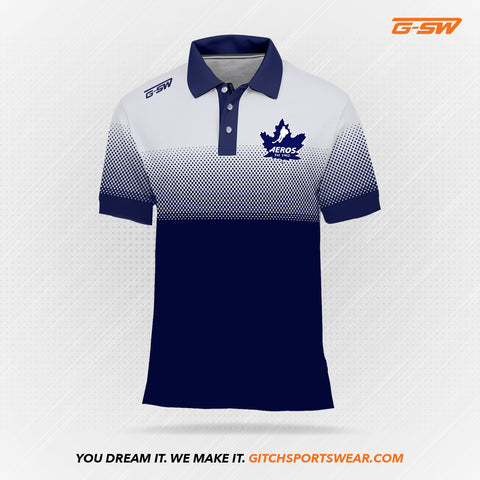 Toronto Aeros Sublimated Polo 