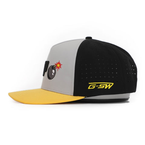 Clap Bomb Embroidered Perforated Cap - GSW Caps Collection