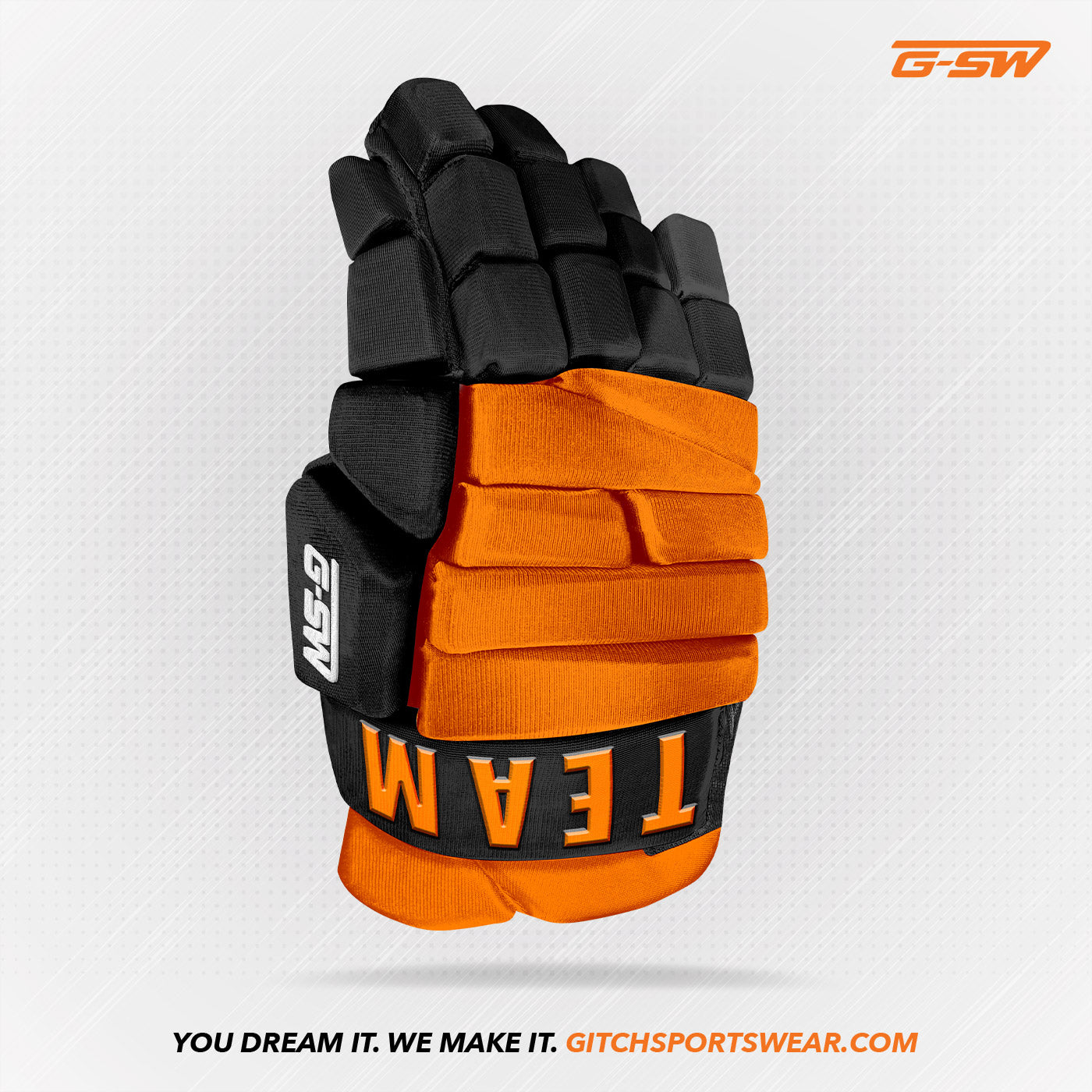 Custom Hockey Gloves Add Team Logo & Design Gitch Sportswear Gitch
