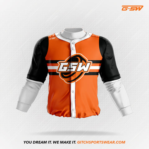 Custom Sublimated Baseball Jersey