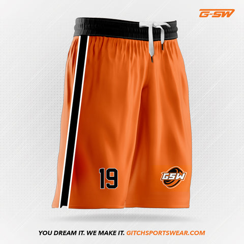 Custom Sublimated Basketball Shorts