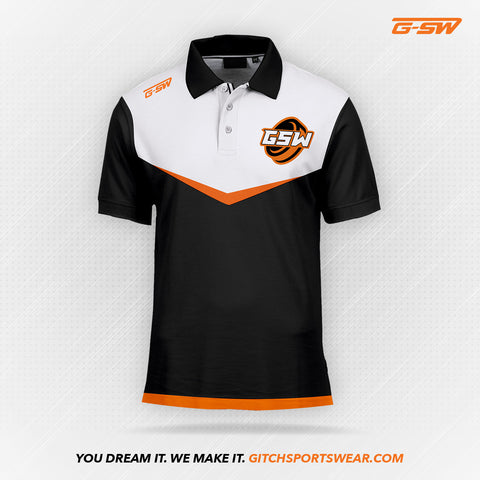 GSW Custom Sublimated Polo