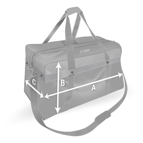 GSW Custom Coaches Bag sizing image