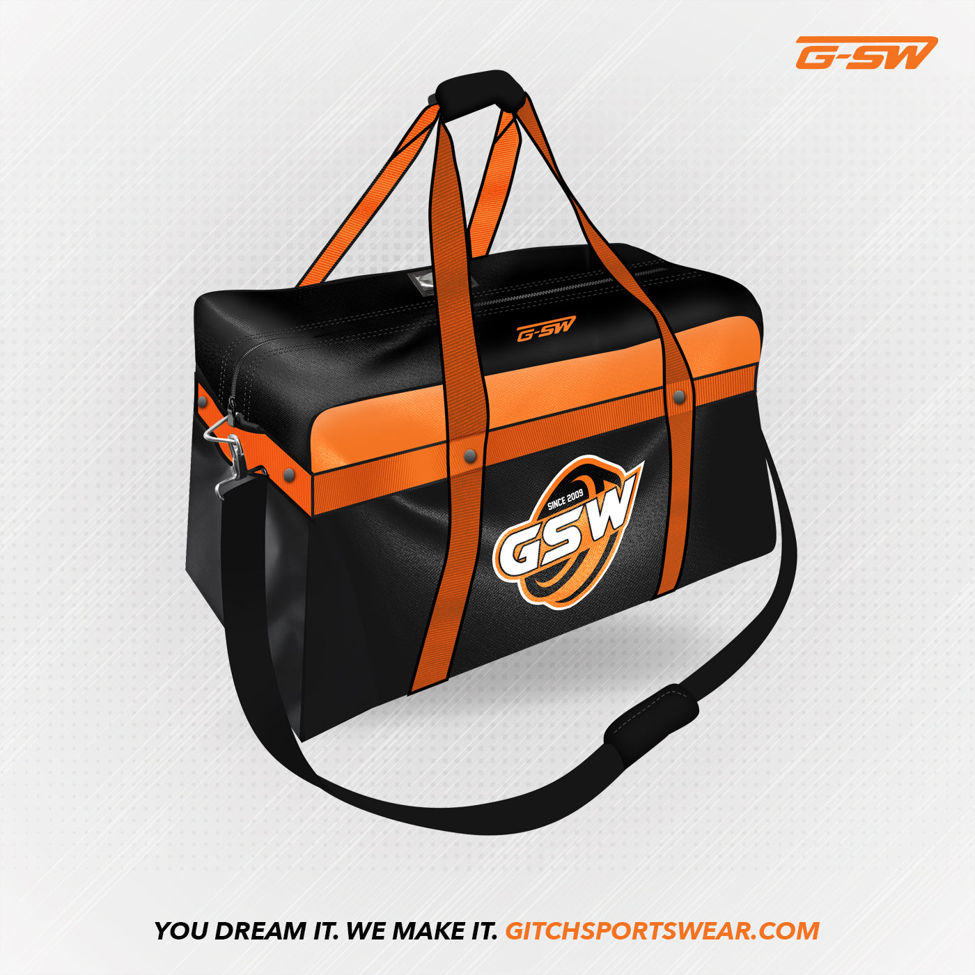 Custom Coaches Bag Add Team Logo & Design Gitch Sportswear Gitch