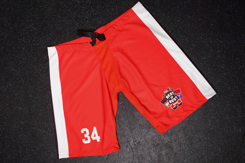 Custom Sublimated Hockey Shell - After Customizing