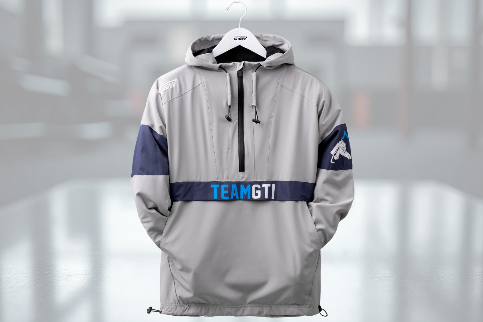 GSW Custom Tapered Track Jacket 2.0: Add Logo | Gitch Sportswear