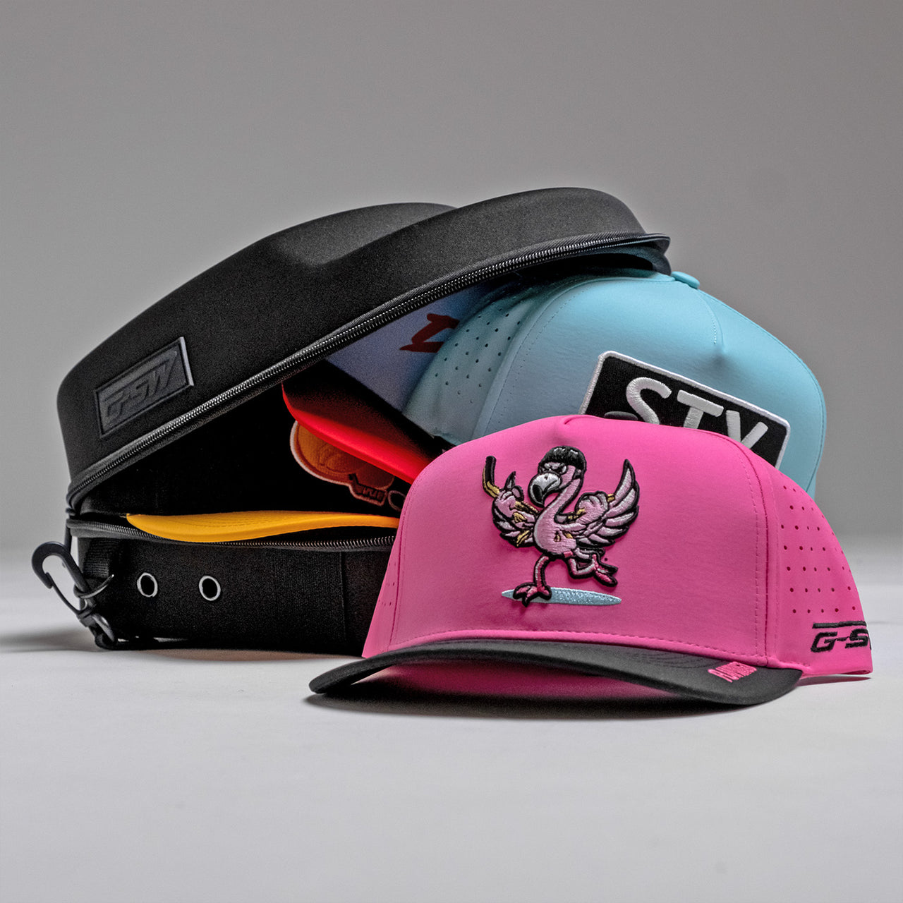 GSW Caps: Shop Embroidered Custom Perforated Hats for Hockey Players ...