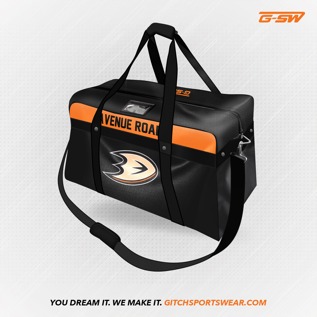 Custom Coaches Bag Add Team Logo & Design Gitch Sportswear Gitch