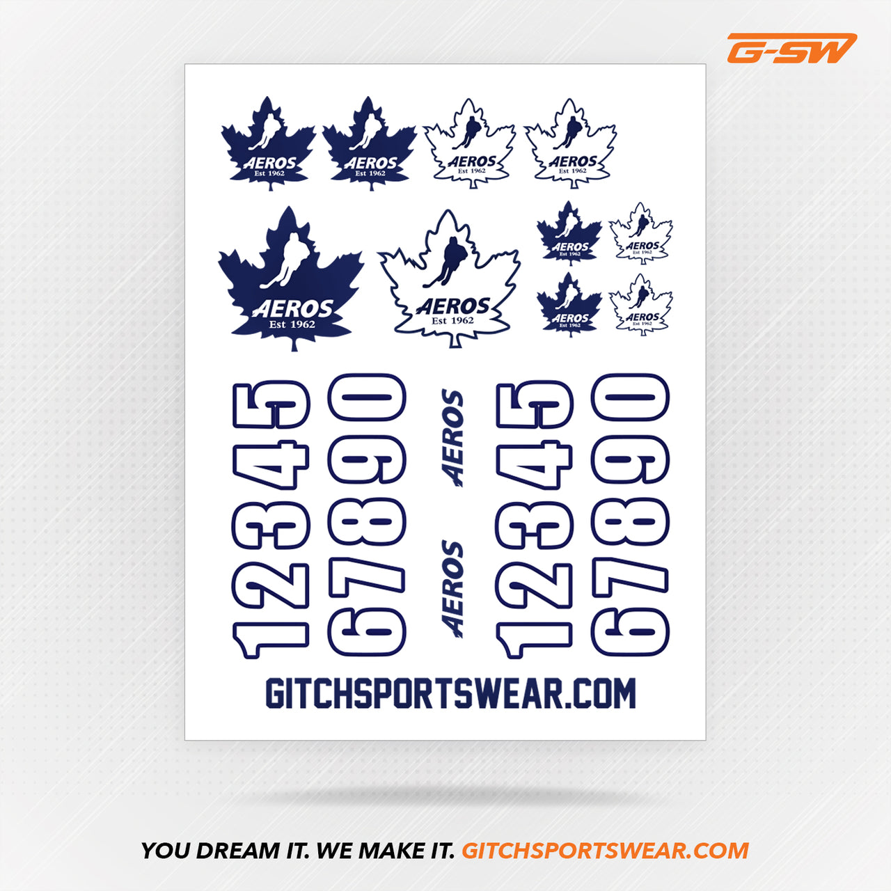 Custom Helmet Stickers Add Team Logo & Design Gitch Sportswear