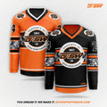 GSW Sublimated Reversible Hockey Jersey