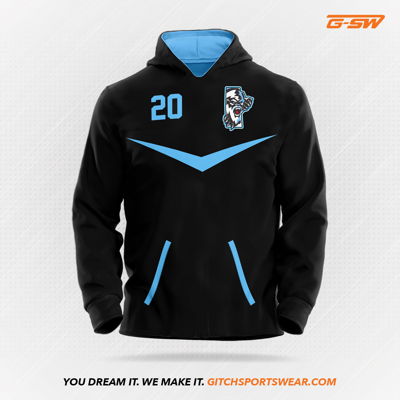 Custom sublimation outlet hoodies