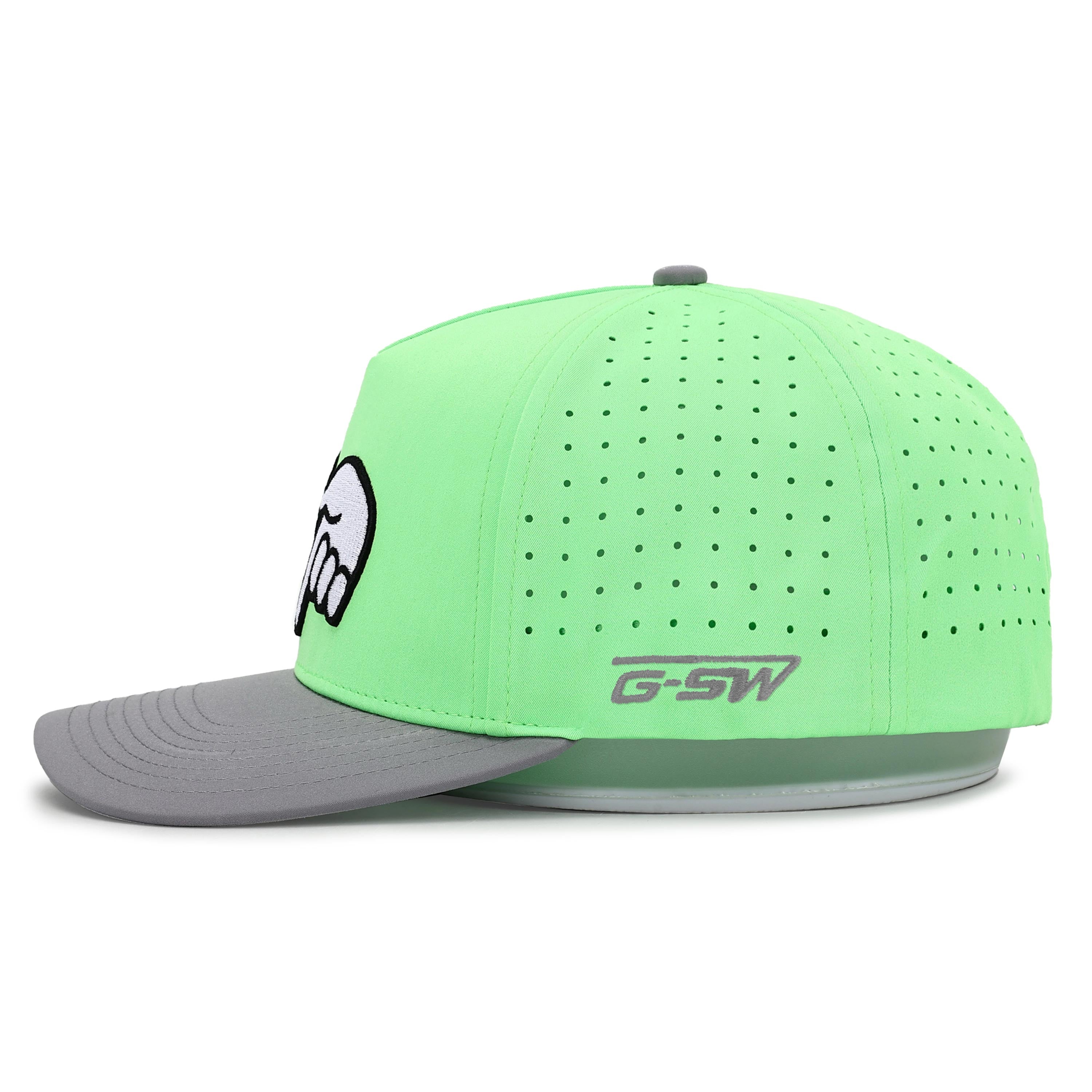 帽子 GACKT HAT 6-7 Embroidered Custom Perforated Cap | GSW Caps – Gitch
