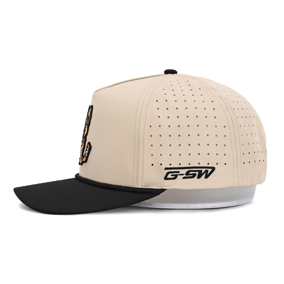 Puppy Embroidered Custom Perforated Cap | GSW Caps – Gitch Sportswear ...