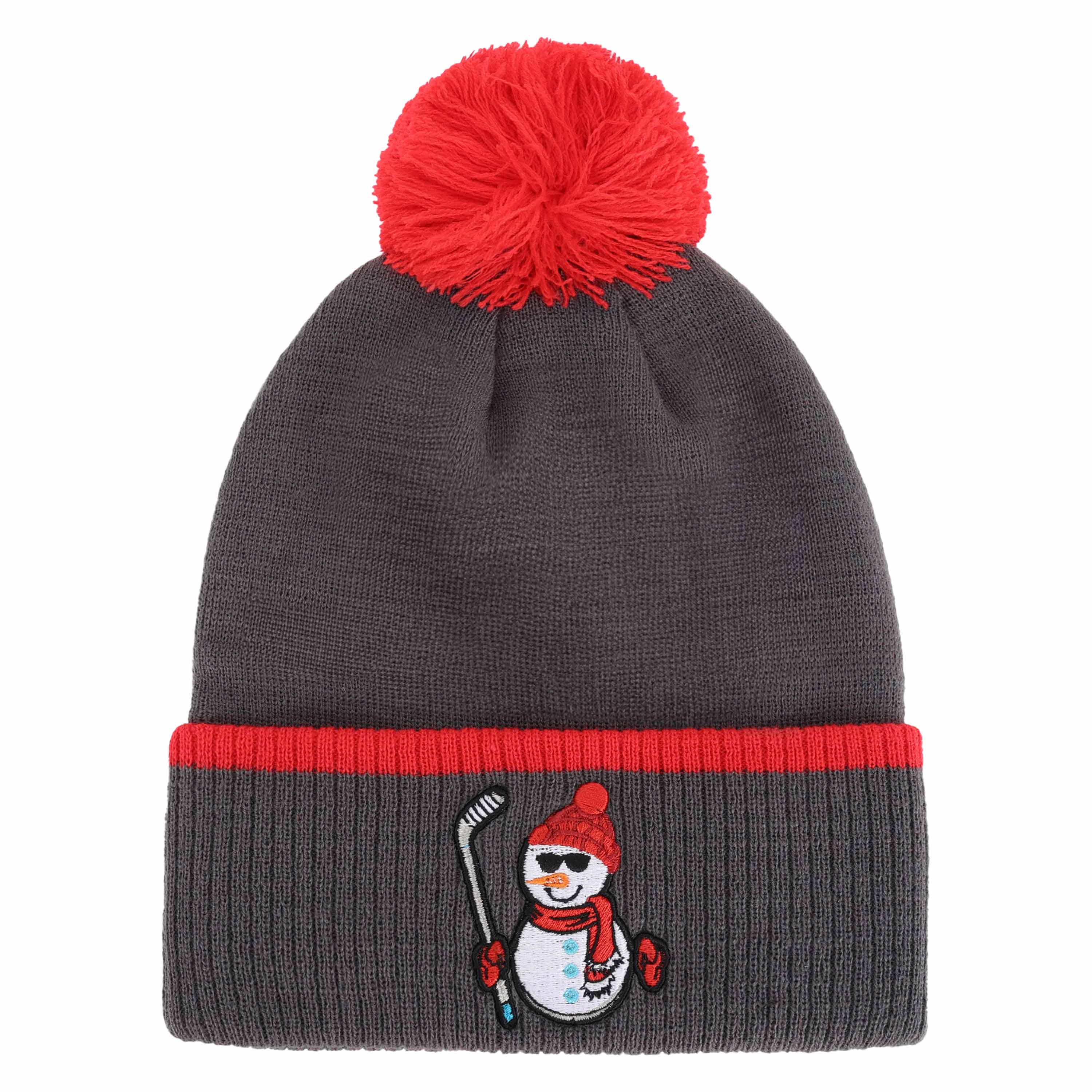 Snowman Embroidered Custom Toque | GSW Caps – Gitch Sportswear Direct