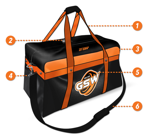 GSW Custom Coaches Bag highlights 
