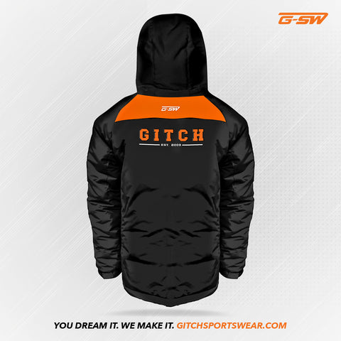 Gitch Sportswear Custom Embroidered Winter Jacket