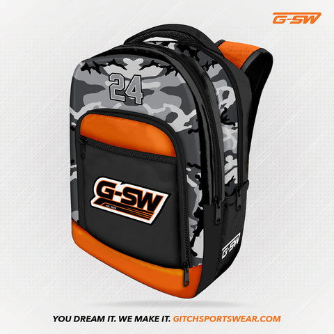Gitch Sportswear Custom Sublimated Backpack