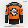GSW Sublimated Hockey Jersey