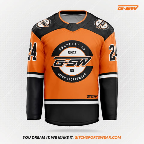 GSW Sublimated Hockey Jersey