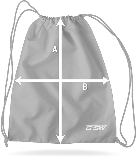 GSW Custom Cinch Bag sizing