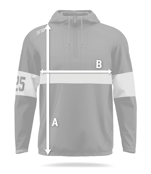 Gitch Sportswear Custom Track Jacket 2.0 Sizing