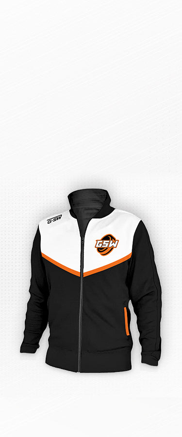 Custom Tapered Track Jacket: Add Logo & Design | Gitch Sportswear