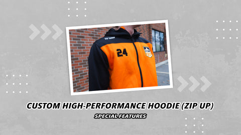 Custom High-Performance Hoodie (Zip Up) Special Features