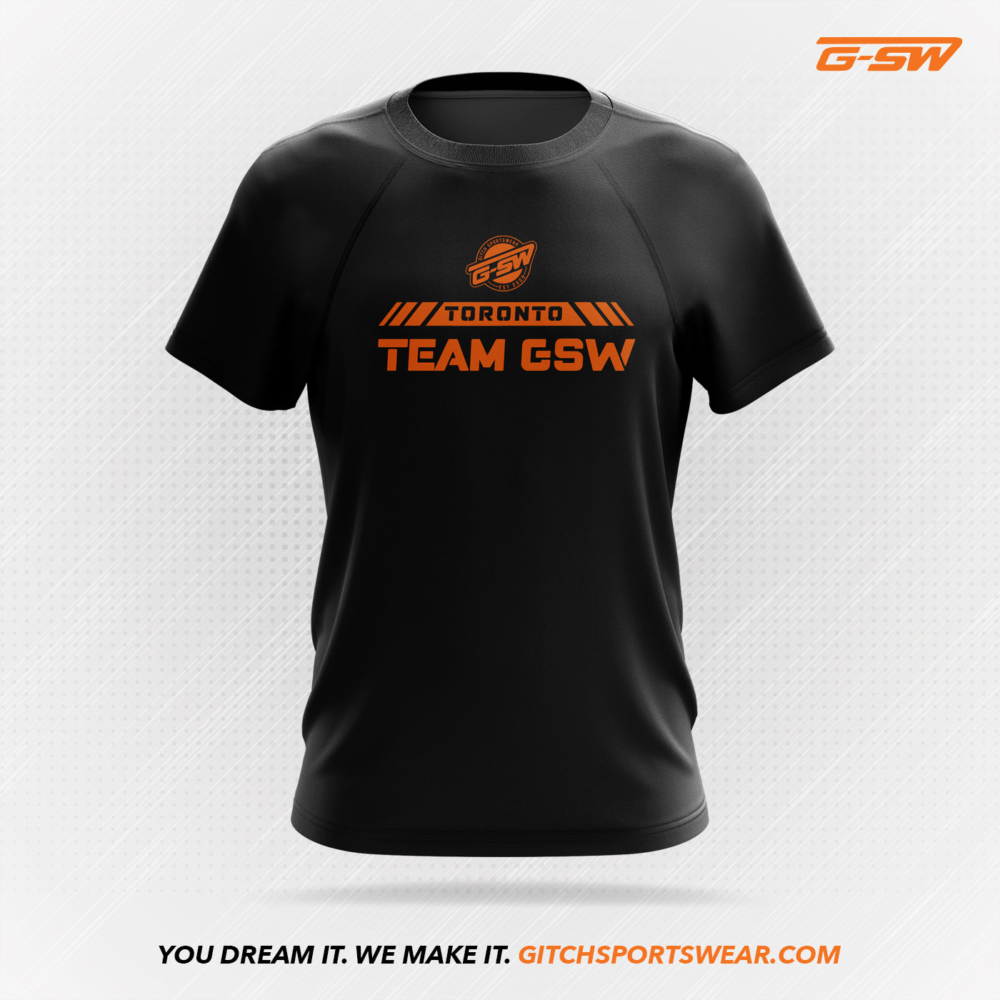 Custom HighPerformance Shirt Add Logo & Design Gitch Sportswear