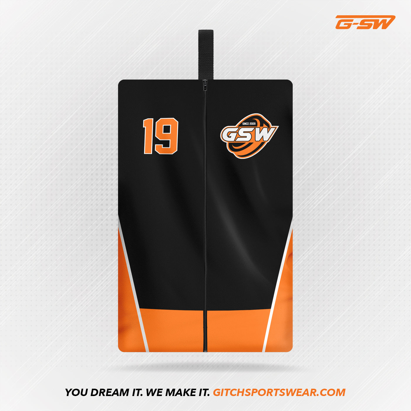 Custom Jersey/Garment Bag Add Team Logo & Design Gitch Sportswear Gitch Sportswear Direct