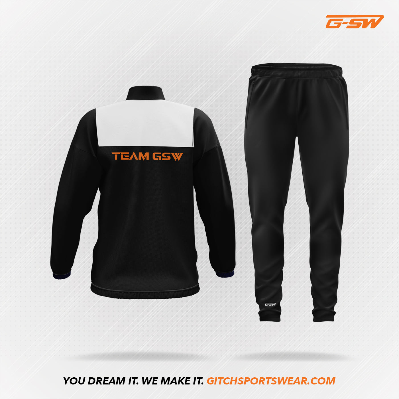 Custom tracksuits best sale no minimum